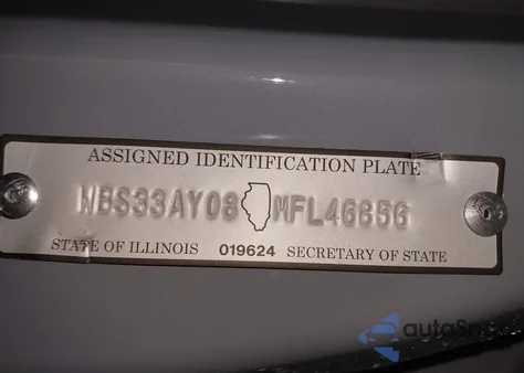 2021 BMW M3 Competition z USA, uszkodzony, nr VIN WBS33AY08MFL46856